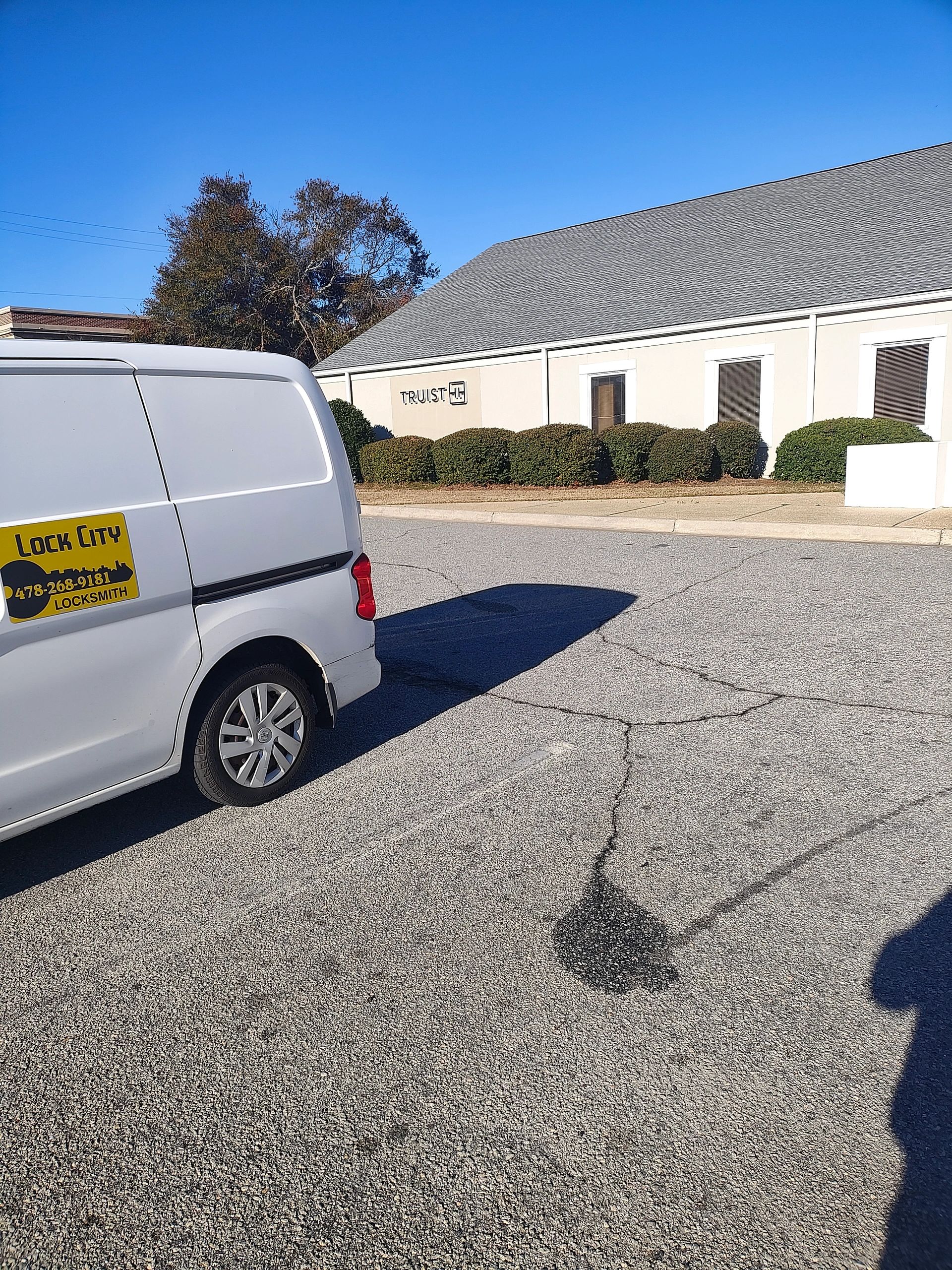 Lock City on-site service work